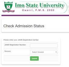IMSU (Complete) Admission List