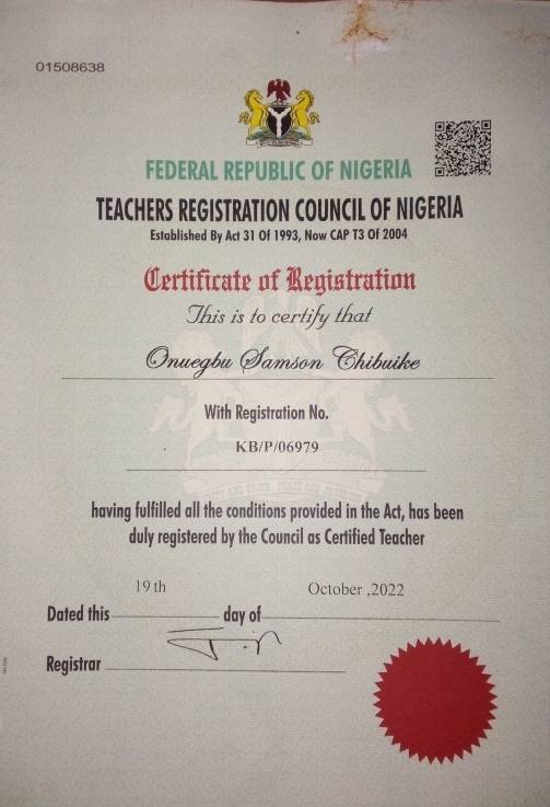 How To Collect TRCN certificate