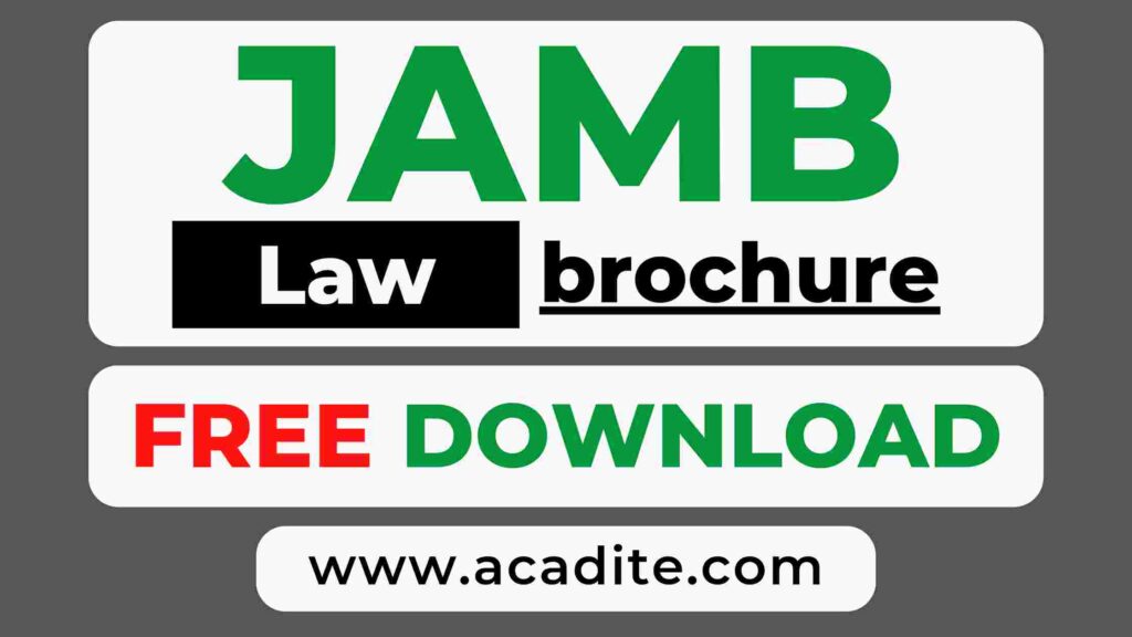 law brochure