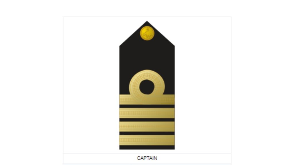 Nigerian Navy Captain rank symbol