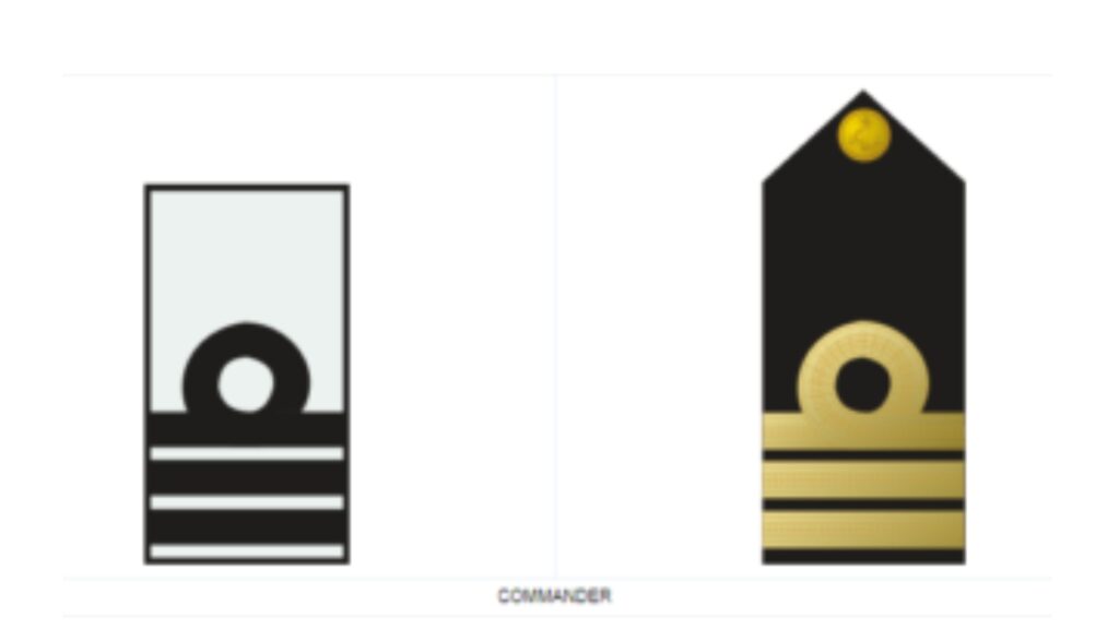 Nigerian Navy Commander rank symbol