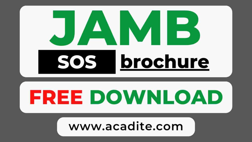 social science brochure