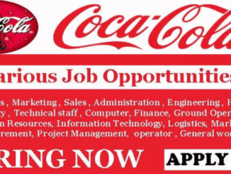 Coca-Cola Nigeria Recruitment