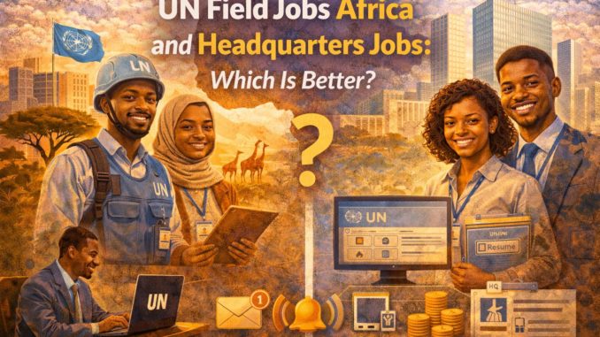 UN Field Jobs Africa and Headquarters Jobs