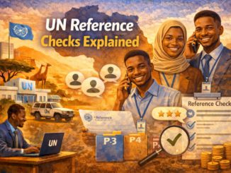 Reference checks in the UN explained