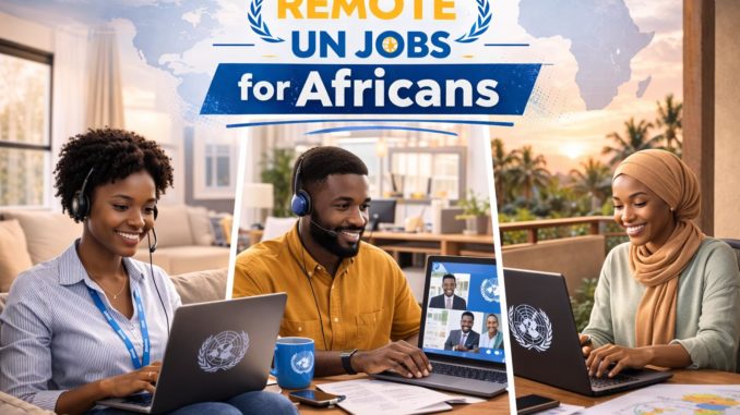 Remote UN Jobs for Africans