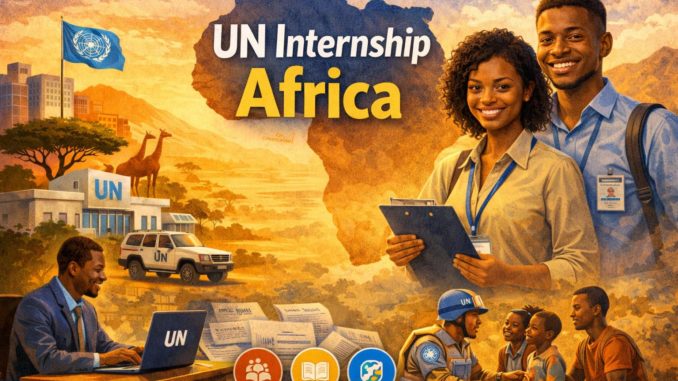 UN internship Africa
