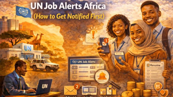 UN job alerts in Africa