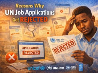 Why UN job application get rejected