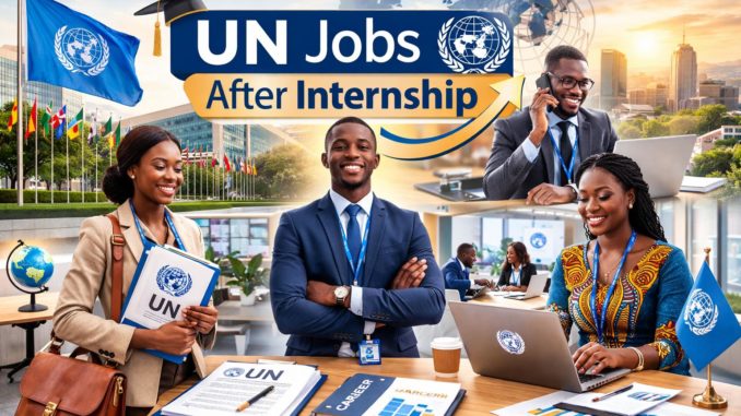 UN Jobs after Internship