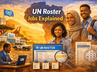 UN roster jobs and candidates